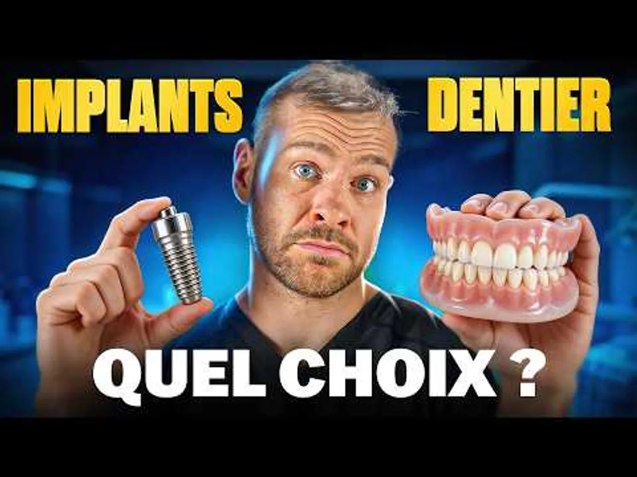 Implants VS Dentier : comment faire le bon choix ?