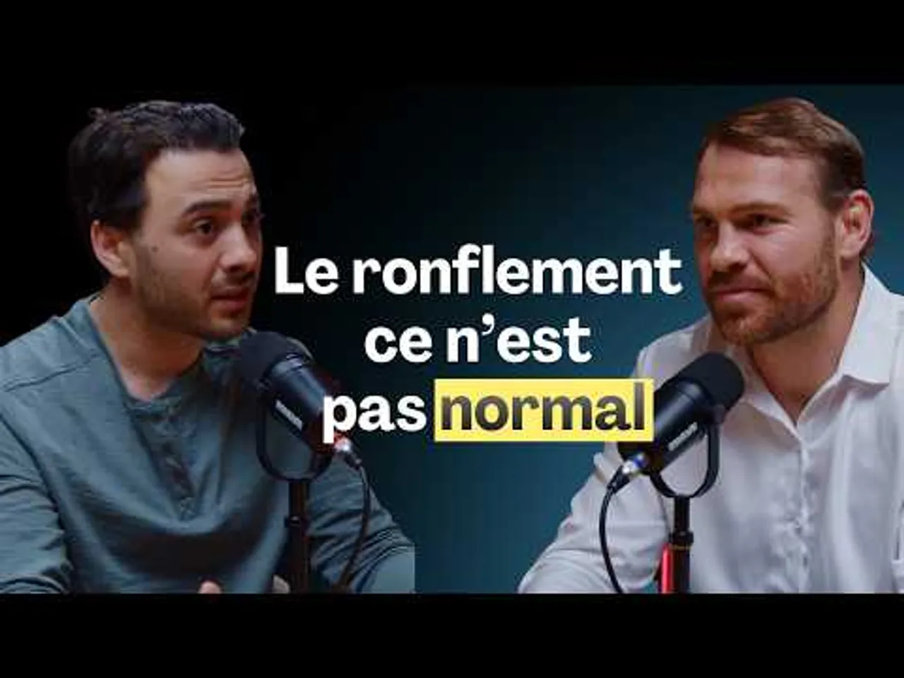 Le ronflement : ce signal d'alarme que tout le monde ignore - Matthieu Pasquier